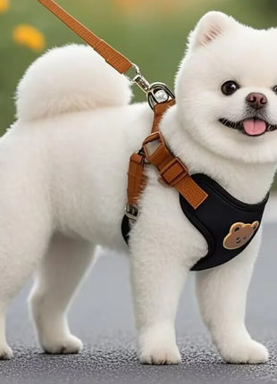 Haustierbedarf Basic Halter Harness with Quick Release Buckle Dog Leash Polyester Blend All Seasons High Concerned Chemical Free