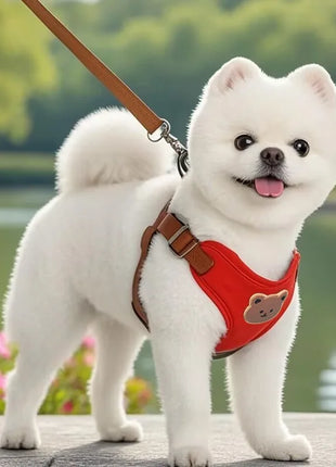 Haustierbedarf Basic Halter Harness with Quick Release Buckle Dog Leash Polyester Blend All Seasons High Concerned Chemical Free